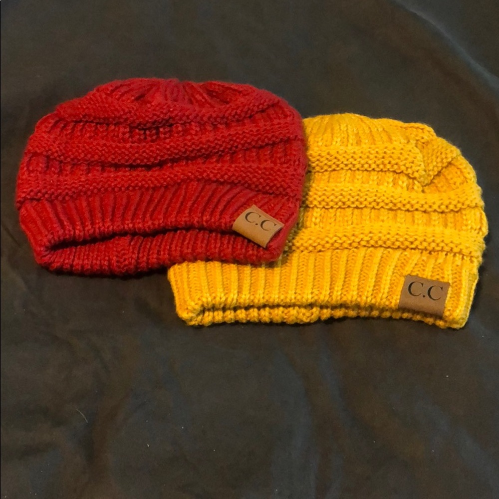Red & Yellow Hats